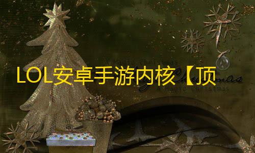 LOL安卓手游内核【顶尖内透内核】脚本